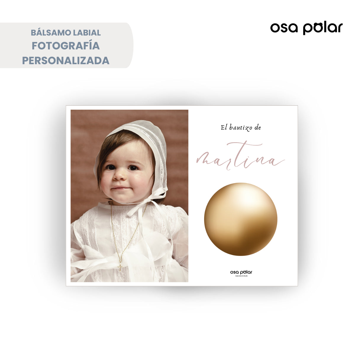 Bálsamo labial + fotografía