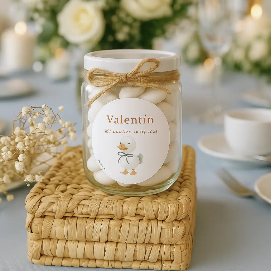 Tarritos para rellenar personalizados
