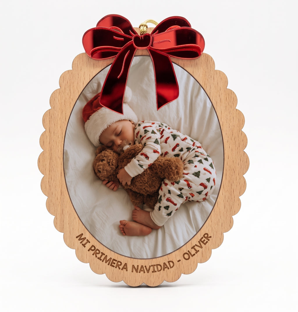Adorno navideño - Oval