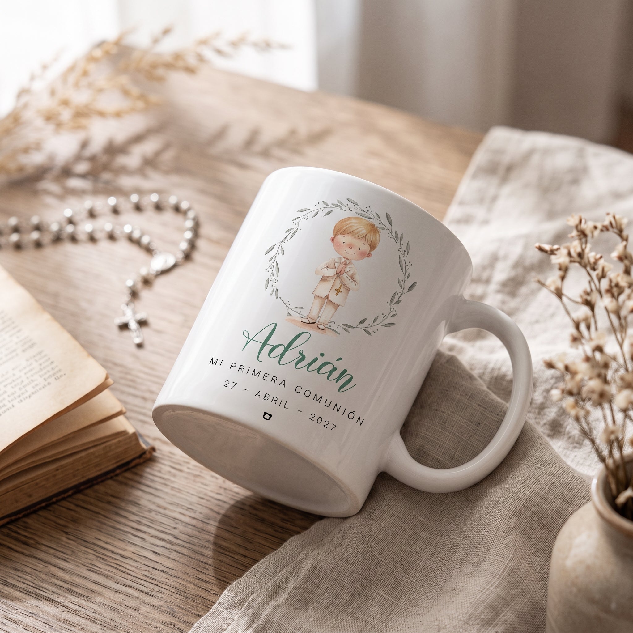 Taza personalizada - Niño Comunión