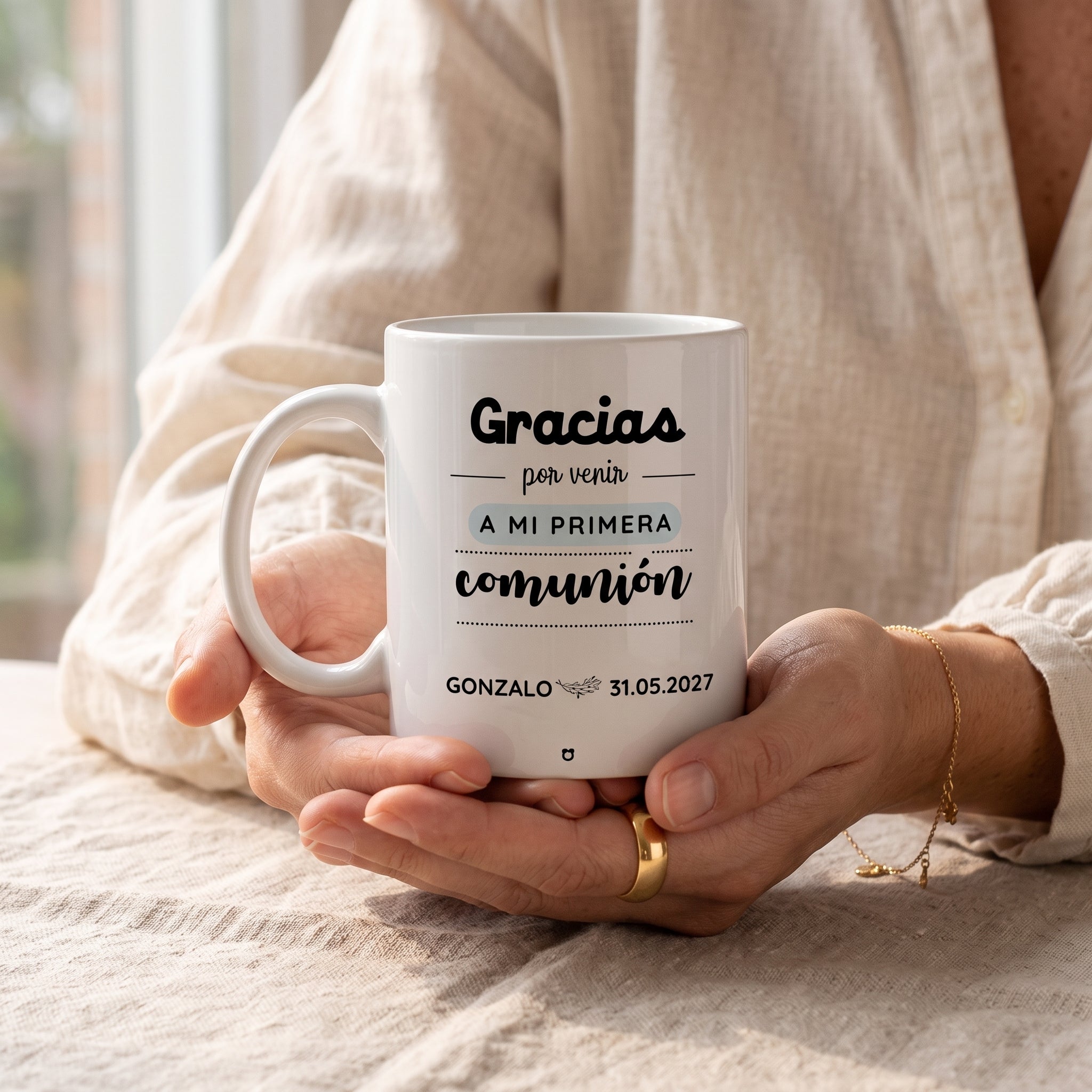 Taza personalizada - Gracias comunión