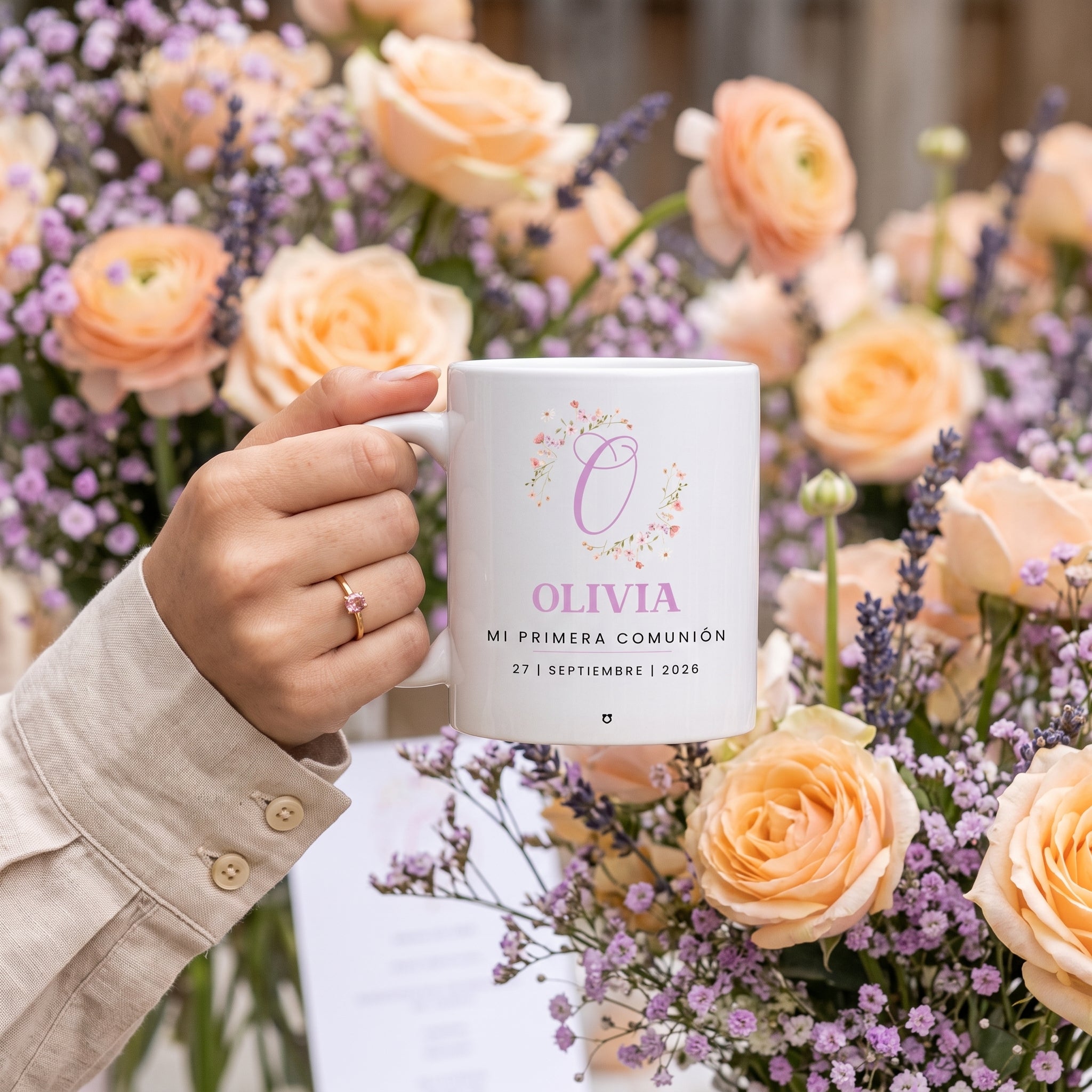 Taza personalizada - Primavera