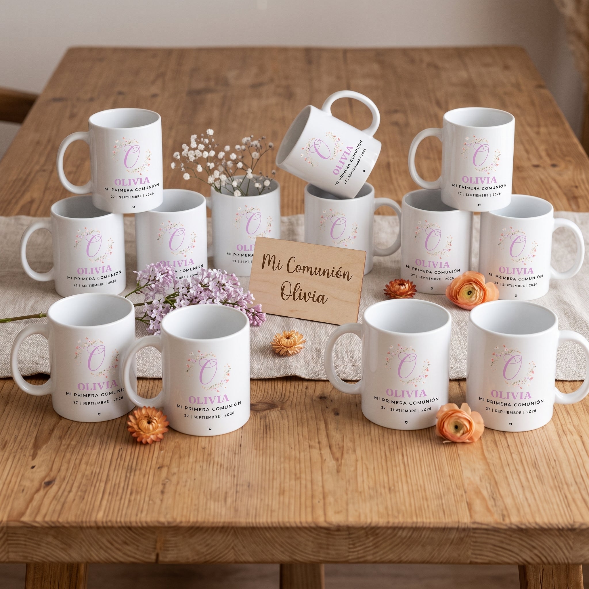 Taza personalizada - Primavera