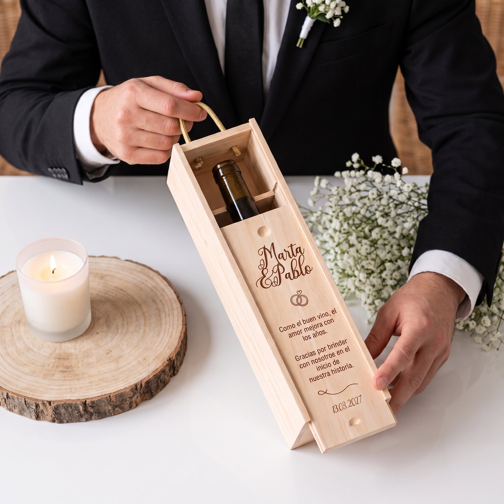 Caja de vino
