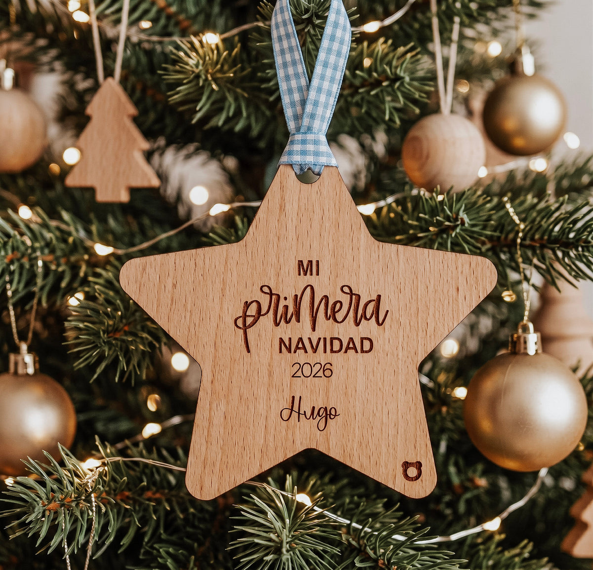 Adorno navideño - Mi primera navidad Estrellita