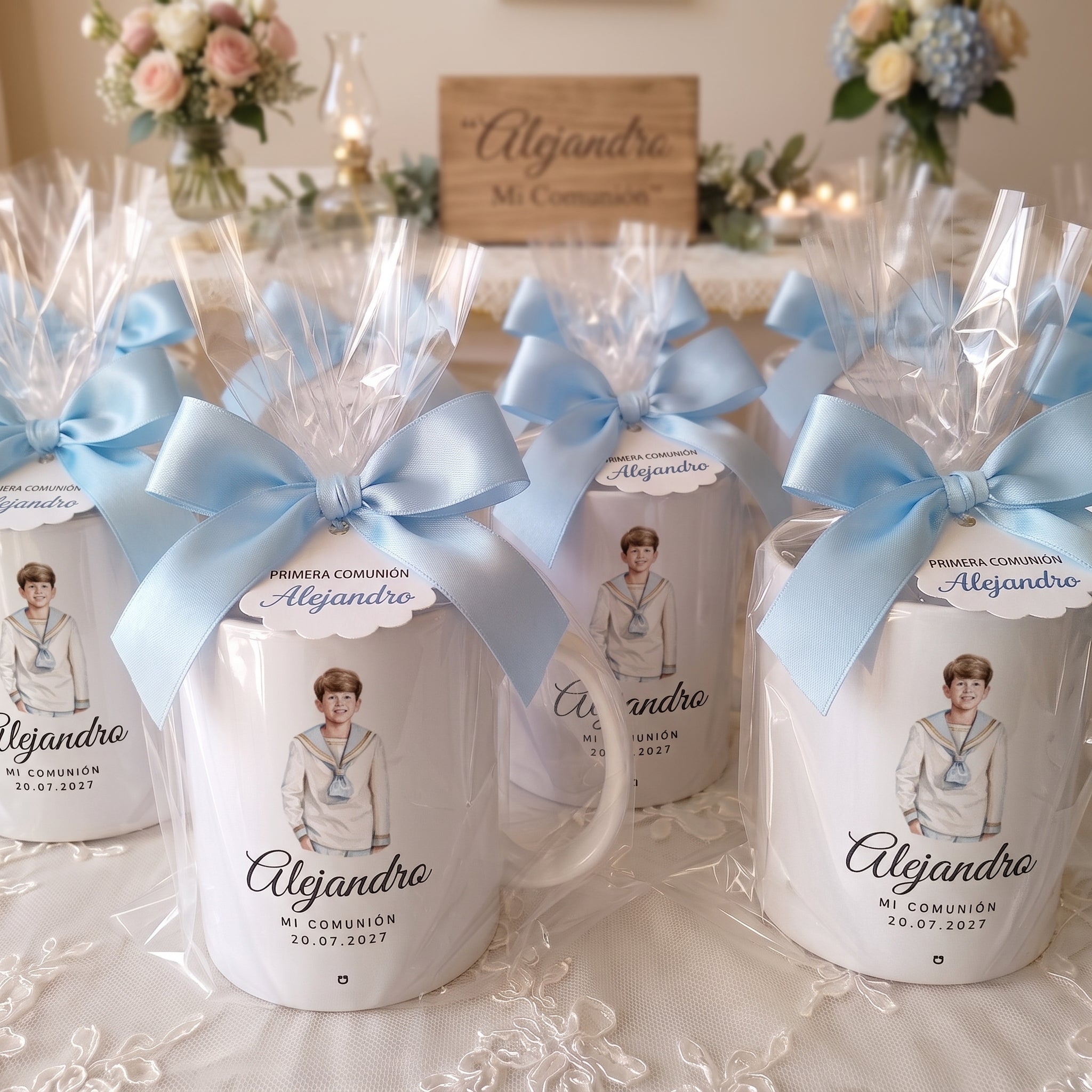 Taza personalizada - Fotografía Acuarela