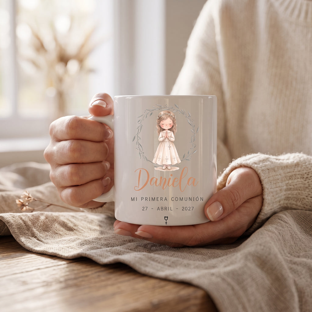 Taza personalizada - Niña Comunión