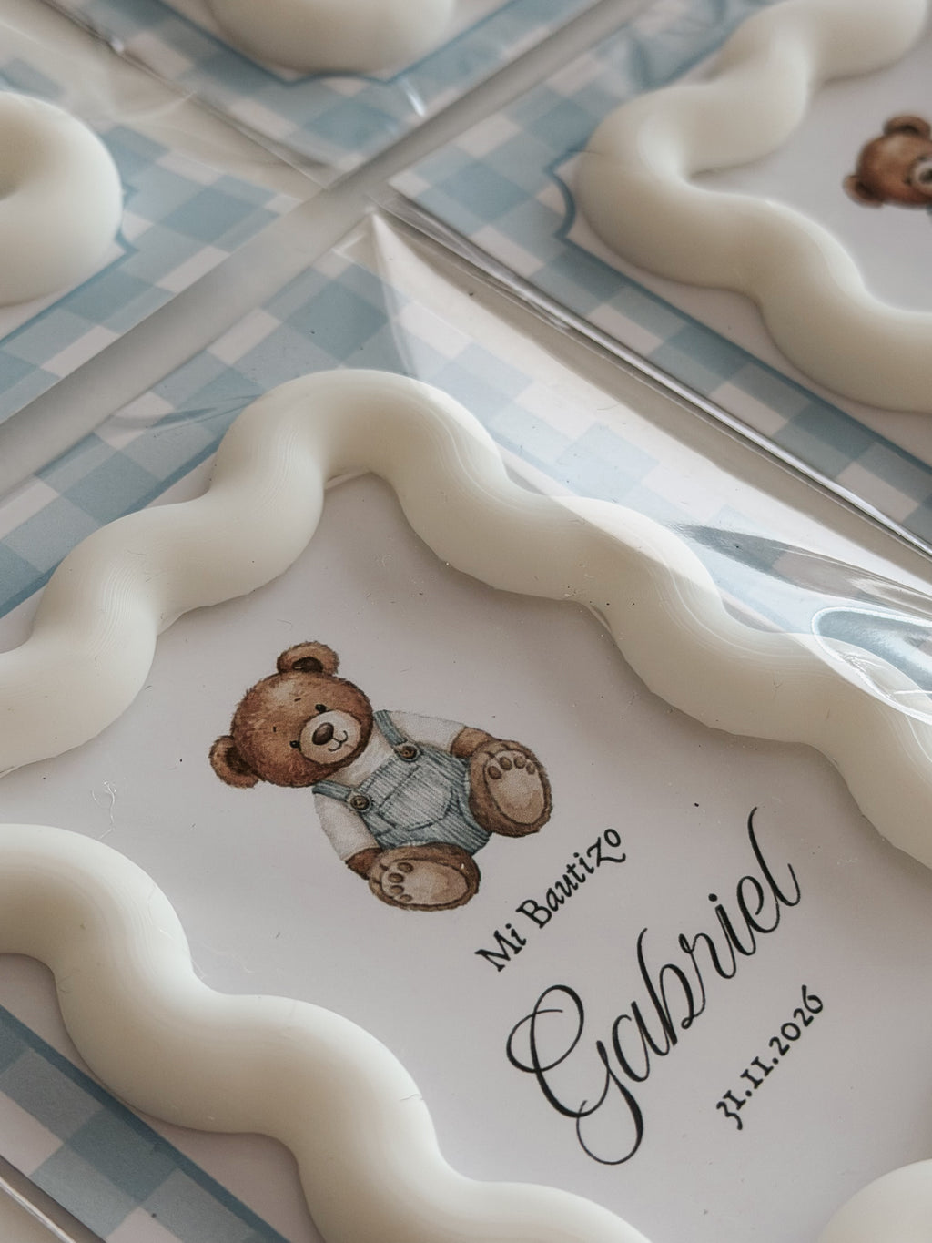 Imán 3D “Waves” + cartulina personalizada