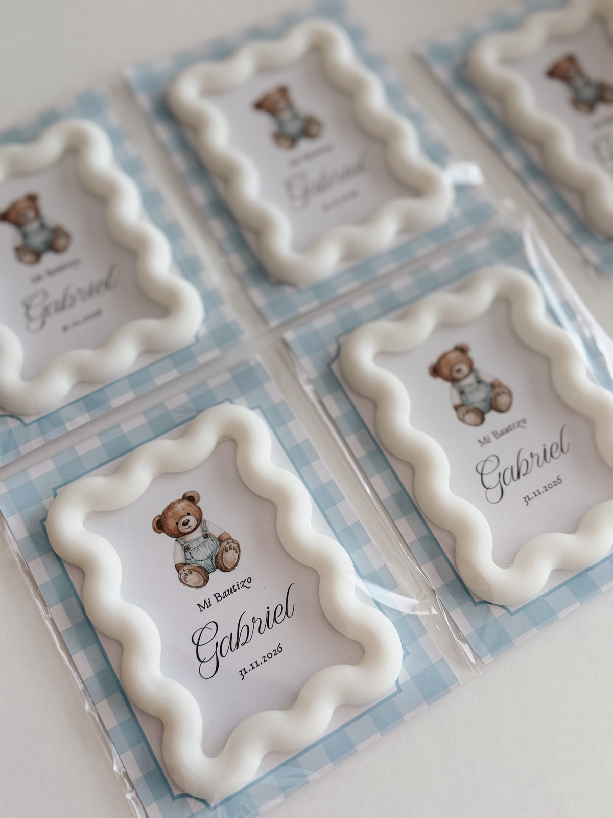 Imán 3D “Waves” + cartulina personalizada