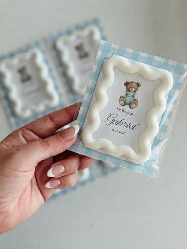 Imán 3D “Waves” + cartulina personalizada