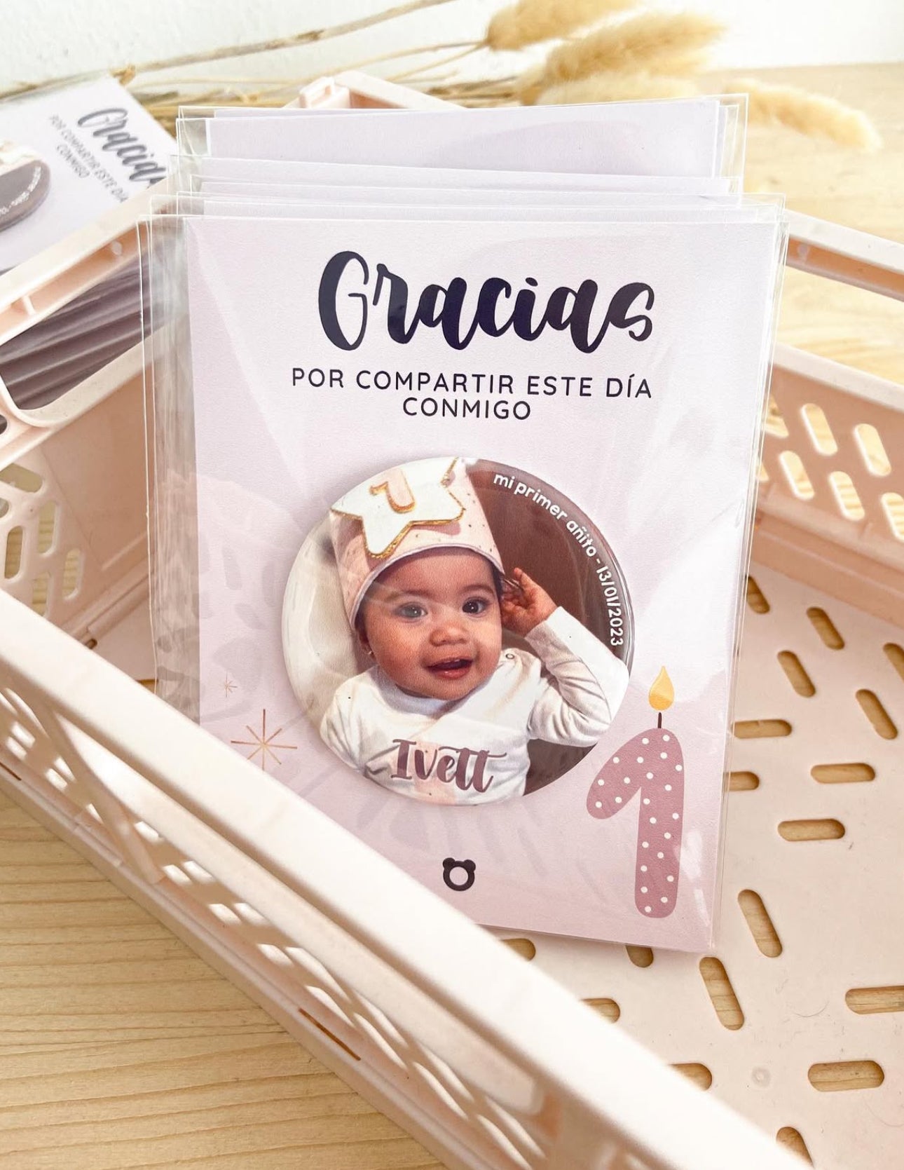 Chapas con foto personalizadas