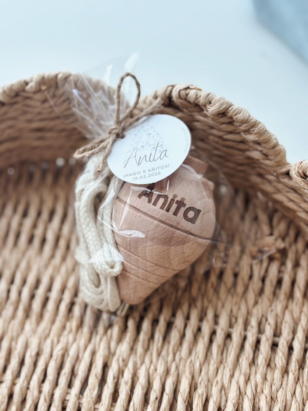 Peonza personalizada