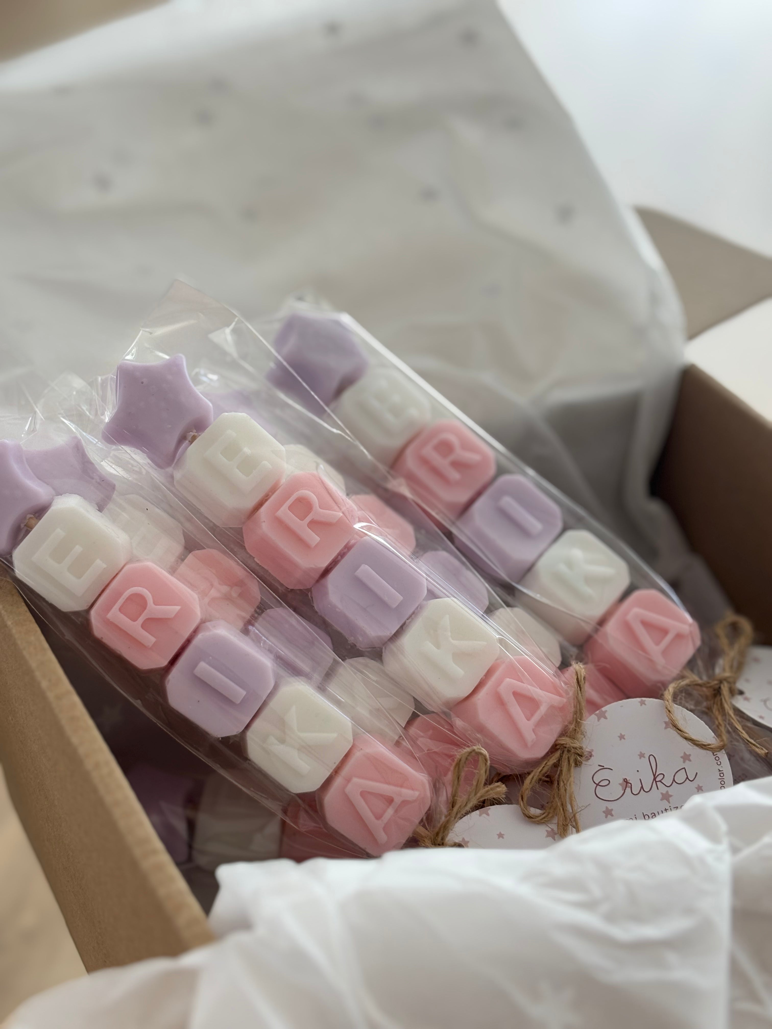 Jabones personalizados - Brocheta