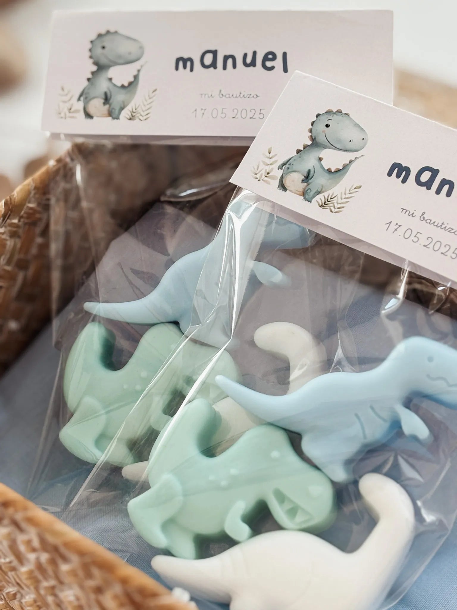 Jabones - Dinosaurios (pack 3)