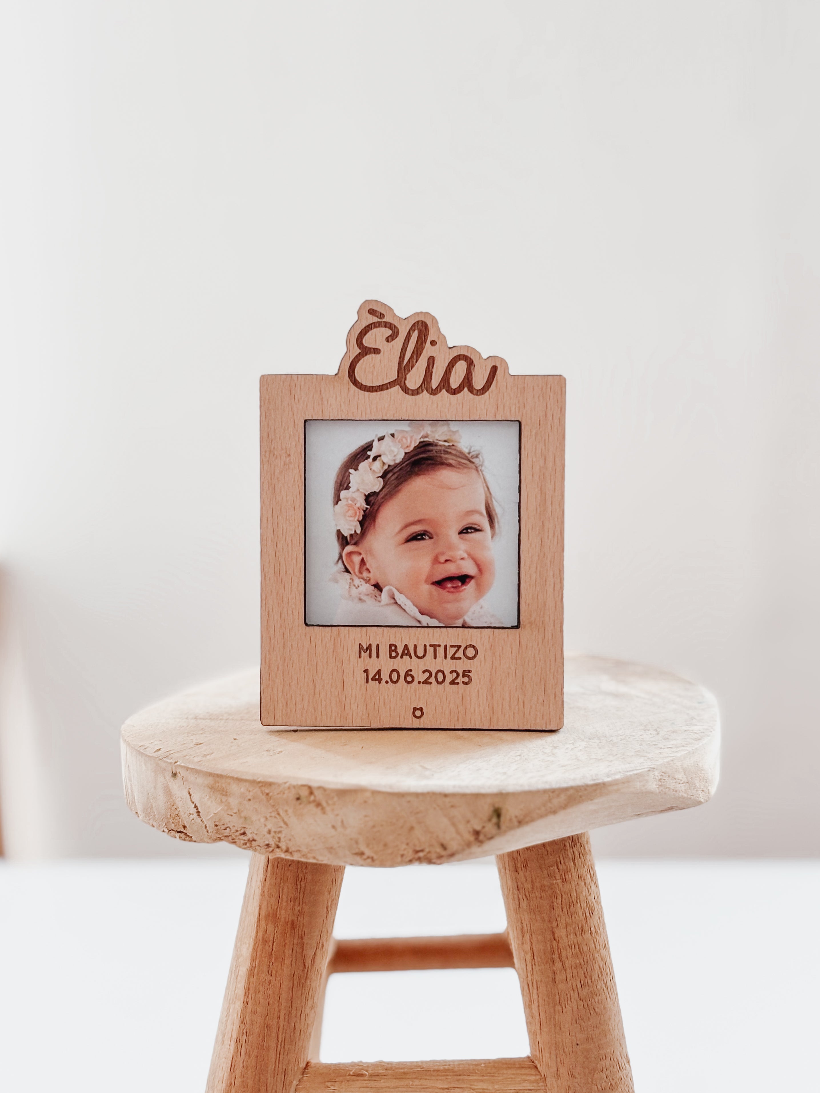 Imán de madera Relieve