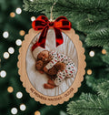 Adorno navideño - Oval