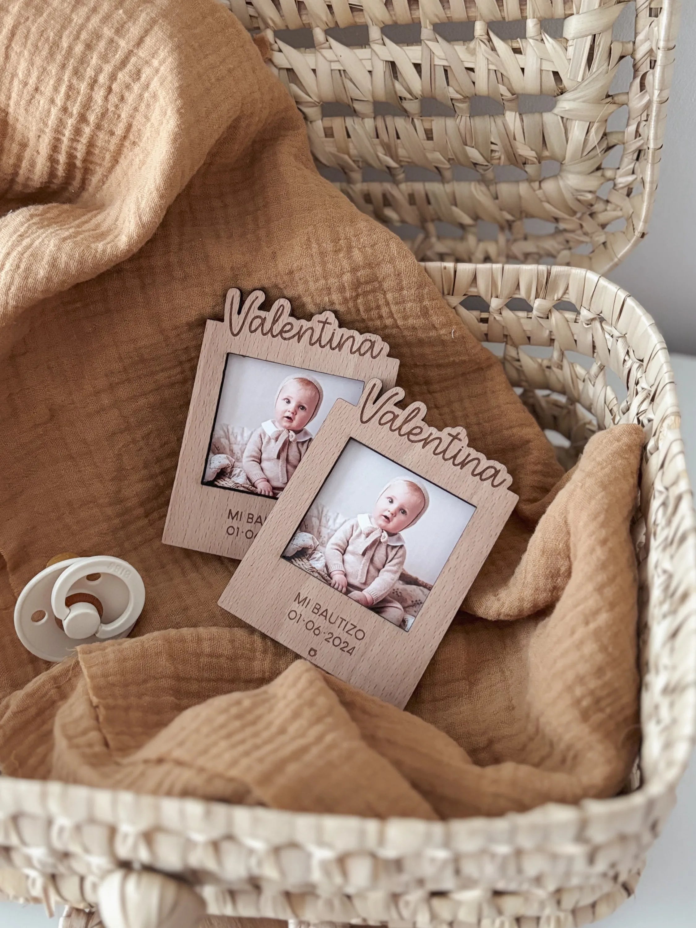 Imán de madera Relieve